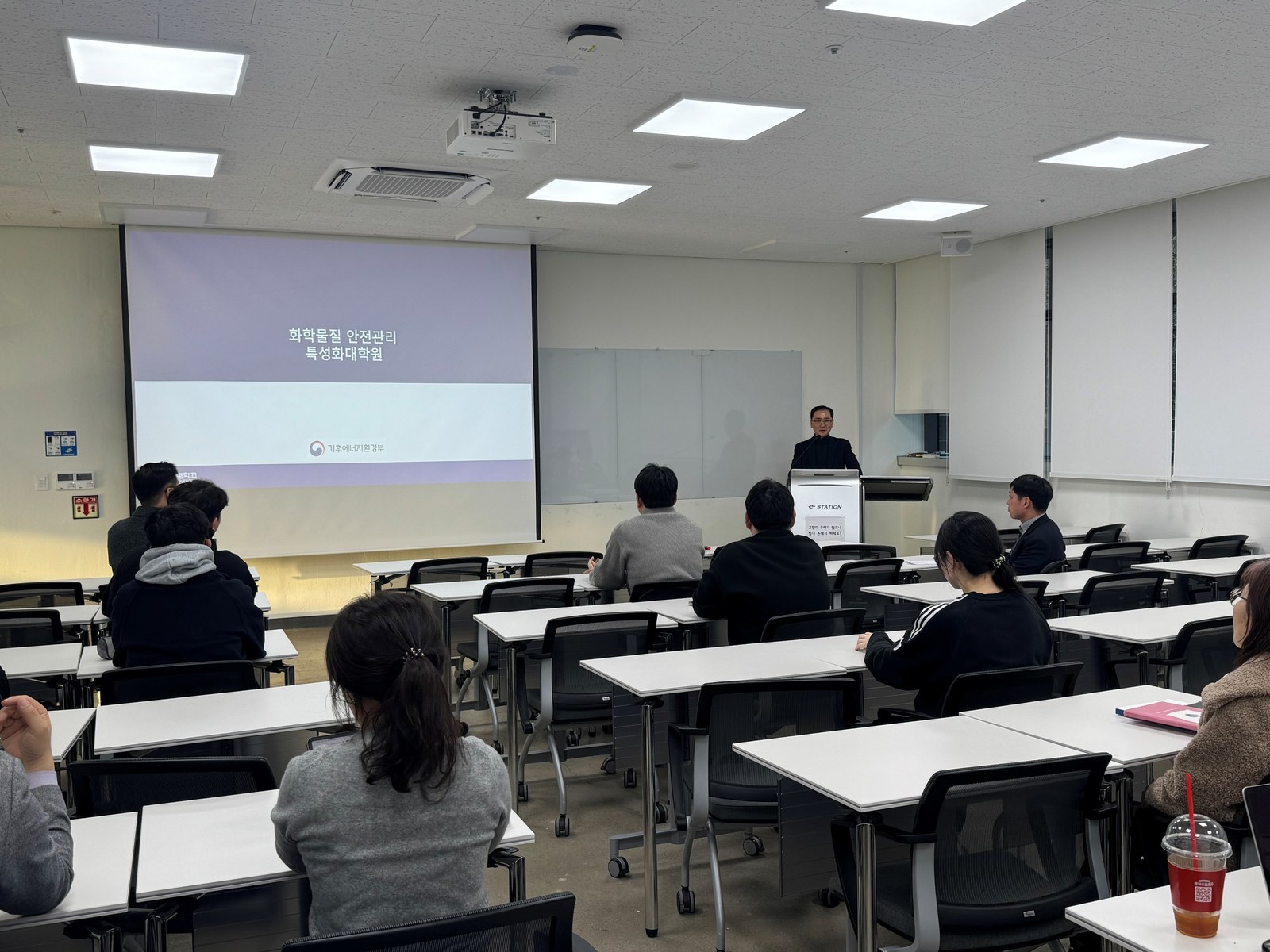 아주대학교 산학연계프로그램 운영계획 현장 사진 4